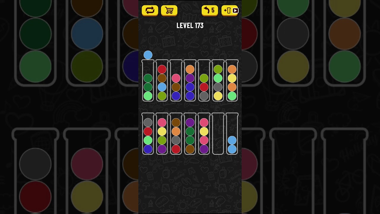 Ball Sort Puzzle - level 173