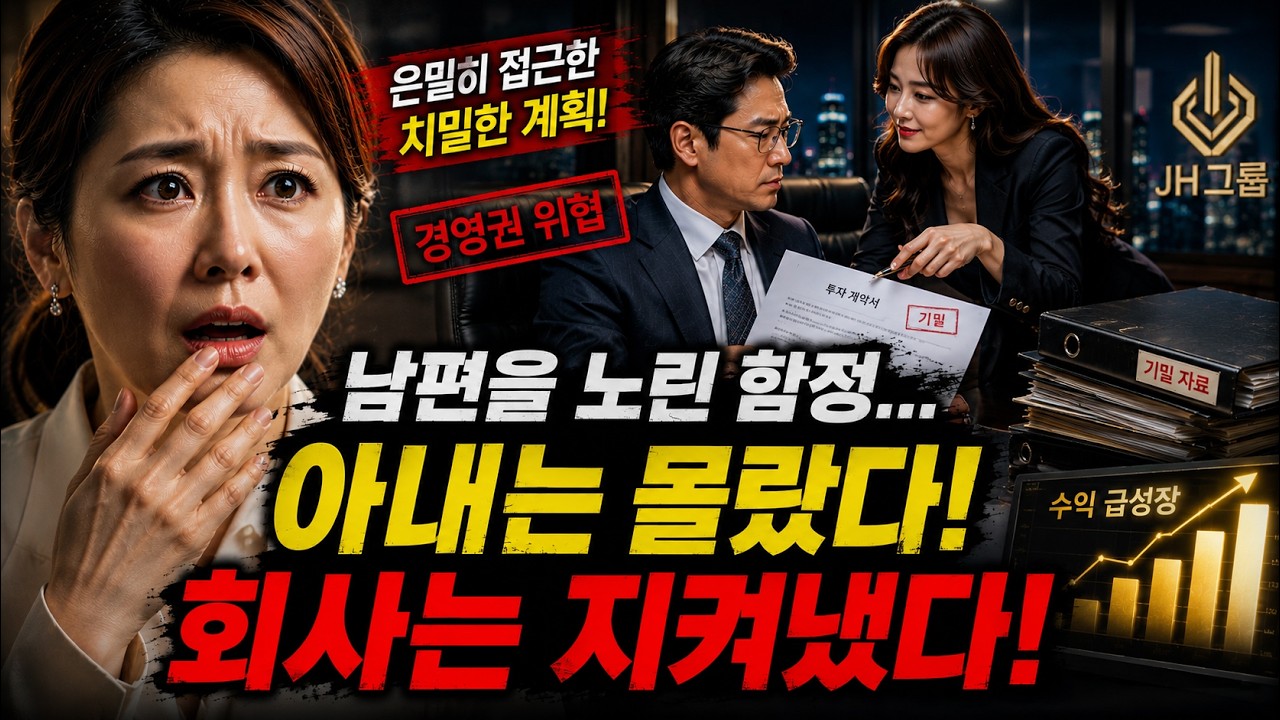 아내는 몰랐다... 남편을 노린 더 큰 함정
