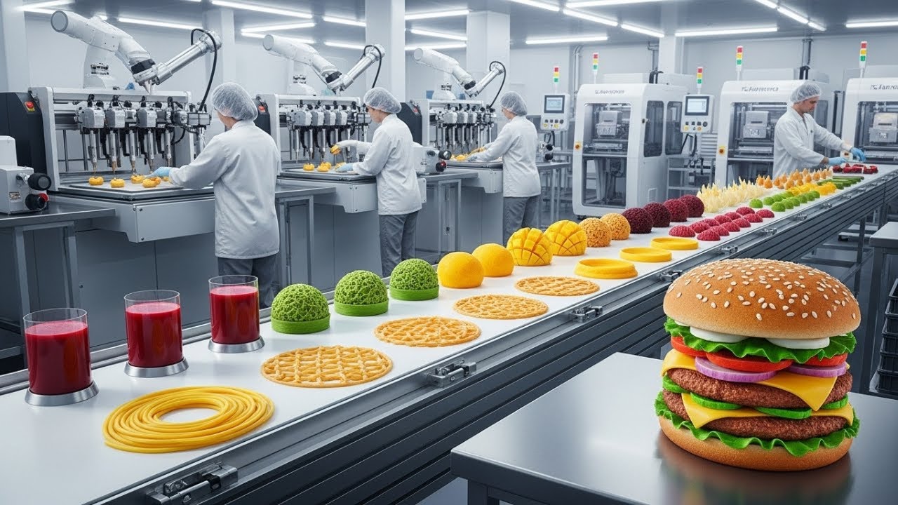 How Is 3D Printed Food Made in a Factory? | Factory Process