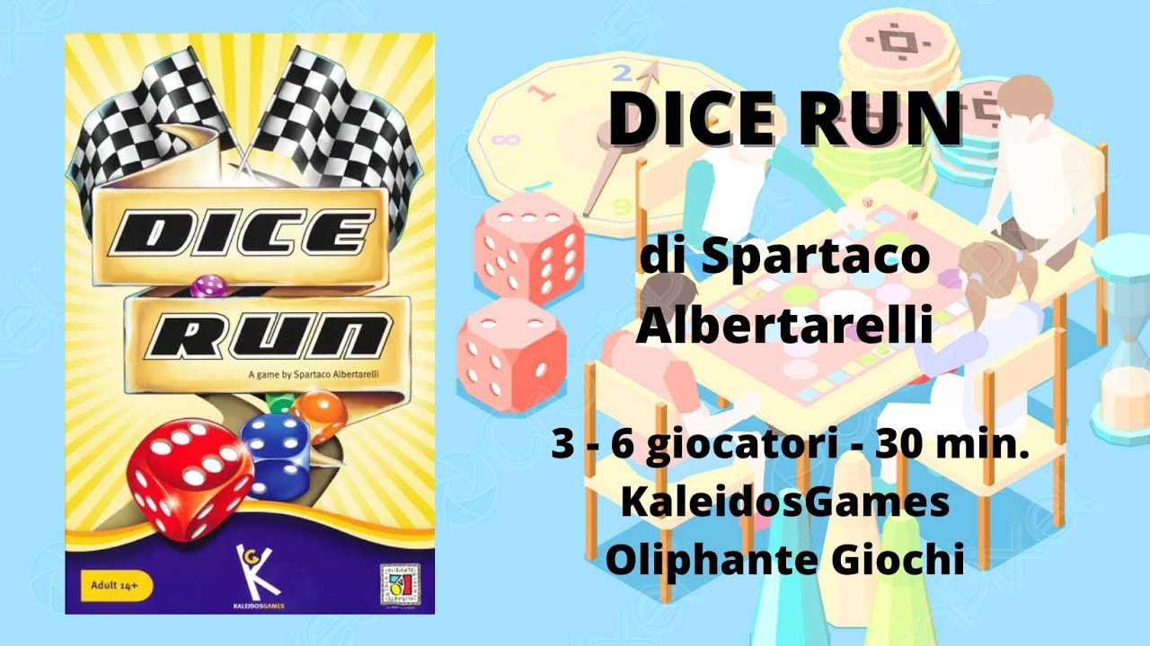 Dice Run (gioco da tavolo) - Tutorial italiano
