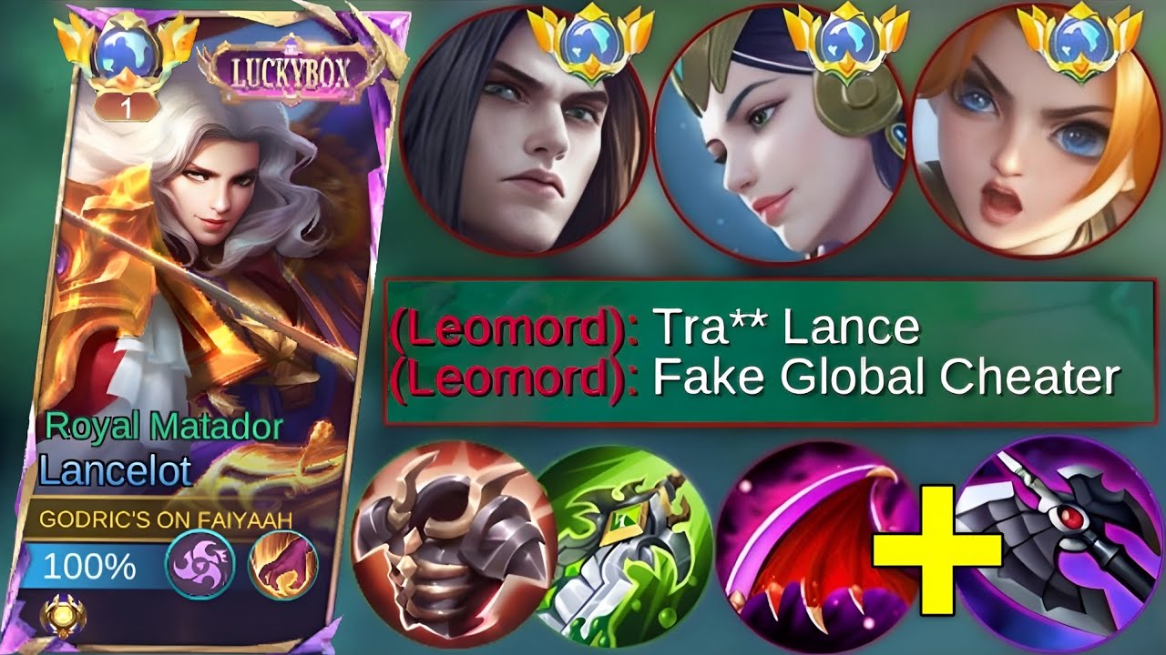 HOW TO DEAL AGAINST THESE 3 ANNOYING META HEROES USING LANCELOT! - MLBB