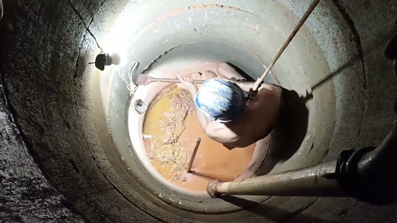 como cavar e descer manilha no poço cisterna rumo aos #50k 🙏