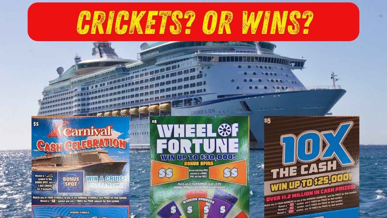 10X, Carnival Cash, Wheel of Fortune Lottery Scratch Off Tickets 