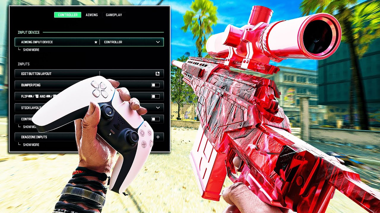 ЛУЧШИЕ НАСТРОЙКИ СНАЙПИНГА ДЛЯ КОНТРОЛЛЕРА в Modern Warfare 3!