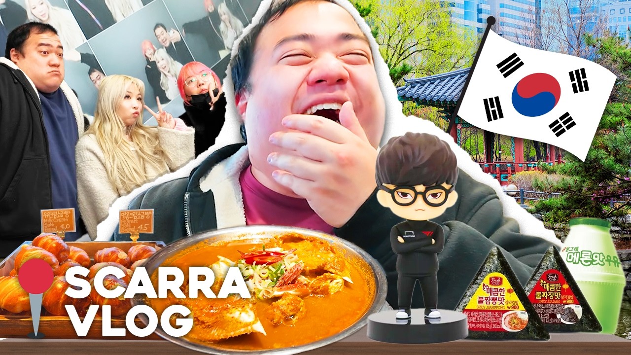 I Touched Grass In Korea - Becoming OTV's K-Pop Manager, LoL Park, And The BEST Bread Ever