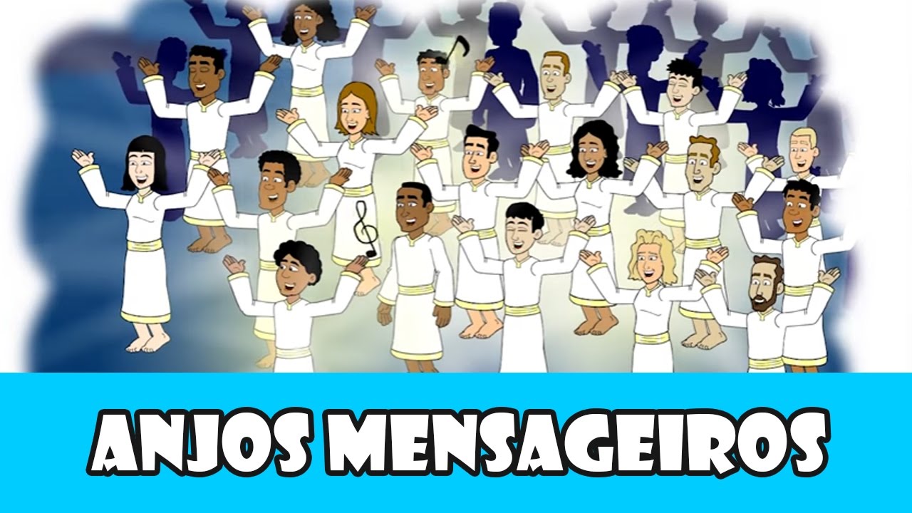 DESENHOS BÍBLICOS - ANJOS MENSAGEIROS