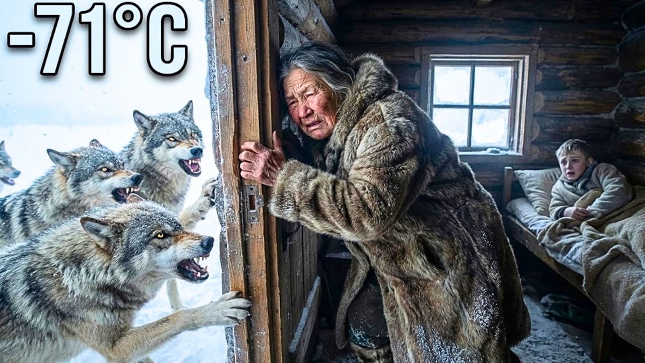 Surrounded at -71°C | 87 Year Old Grandmother Holds the Door Against Wolve to Save Her Sick Grandson
