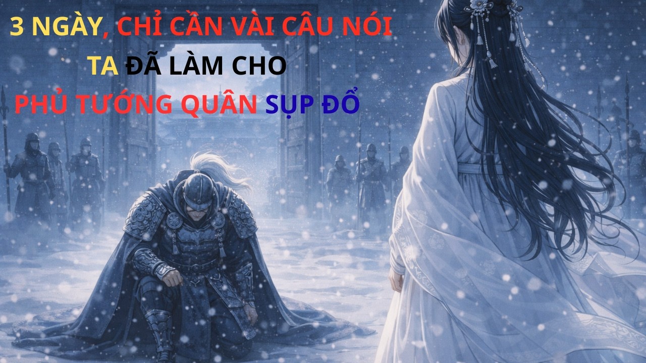 (FULL)  3 NGÀY, CHỈ VÀI CÂU NÓI, TÔI ĐÃ LÀM CHO PHỦ TƯỚNG QUÂN SỤP ĐỔ