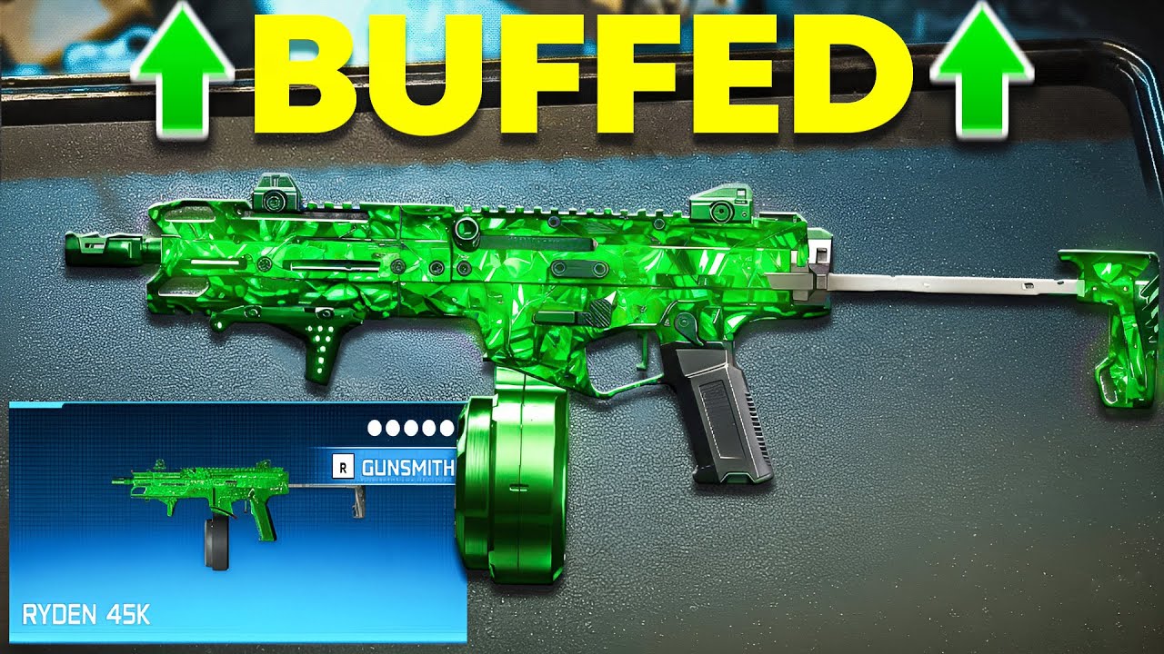 new BUFFED RYDEN 45K LOADOUT is *BROKEN* in WARZONE! 😲 (Best RYDEN 45K Class Setup) - BO7