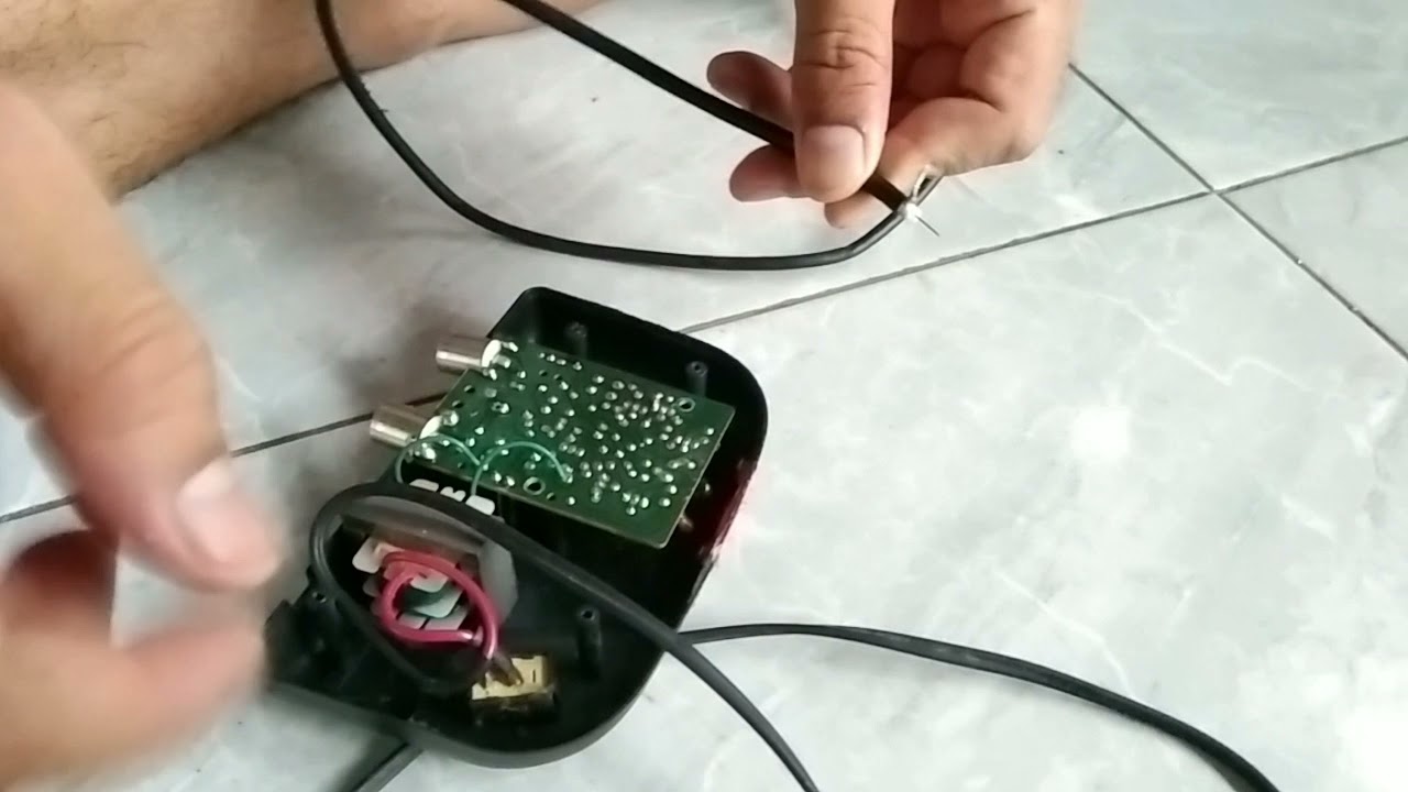 CARA PASANG KABEL PADA BOSTER | ANTENA TV