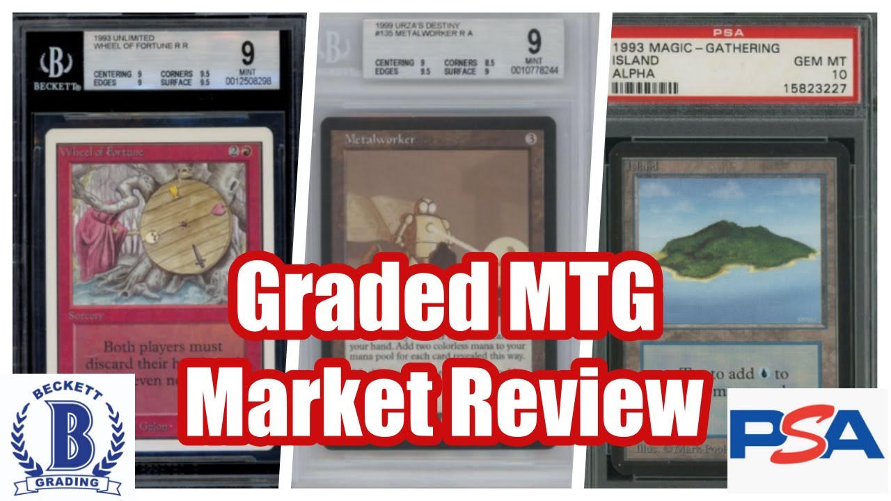 MTG Grading: Graded MTG Market Review: Episode 1 - Marketwatch & Reserved List MTGFinance Talk