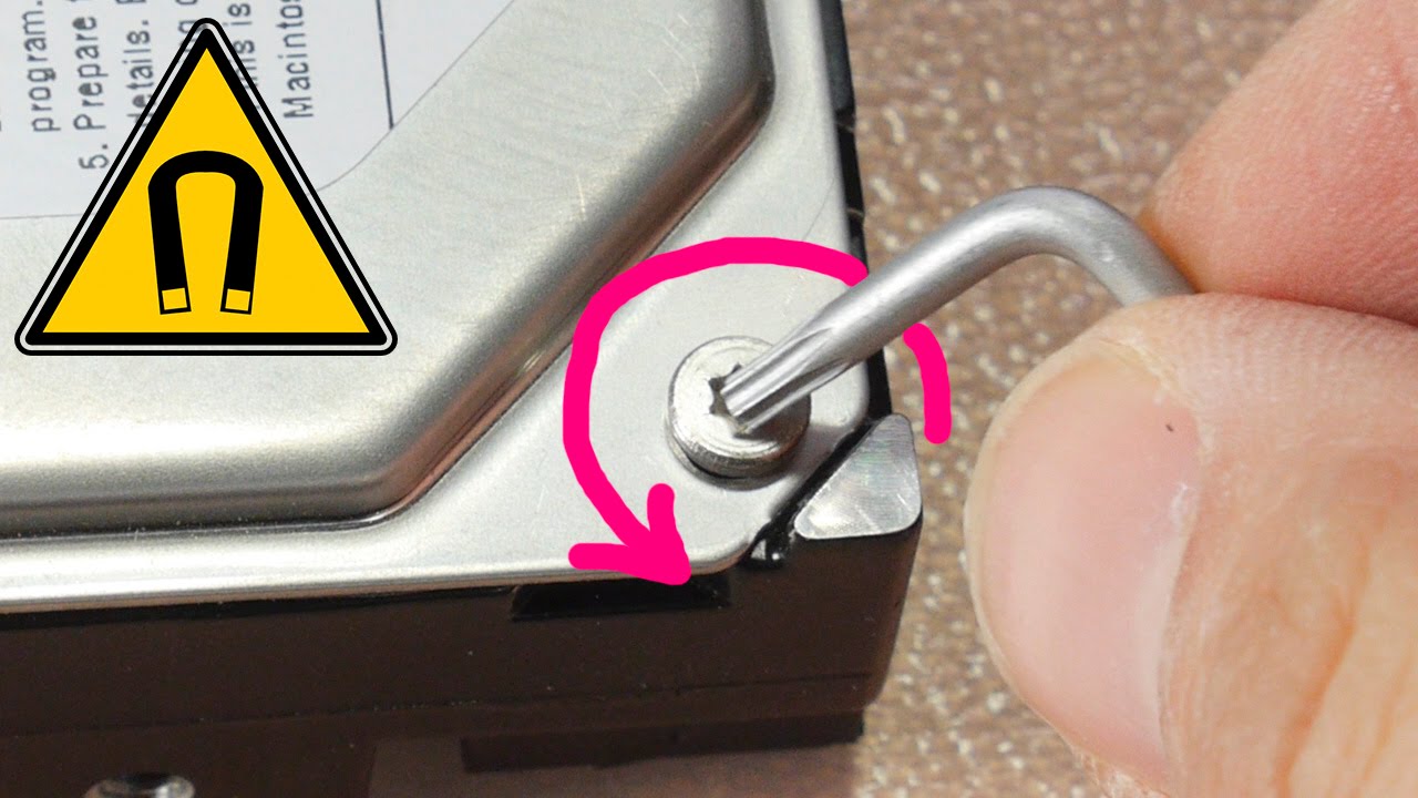 Cómo Obtener Imán de Disco Duro. DIY