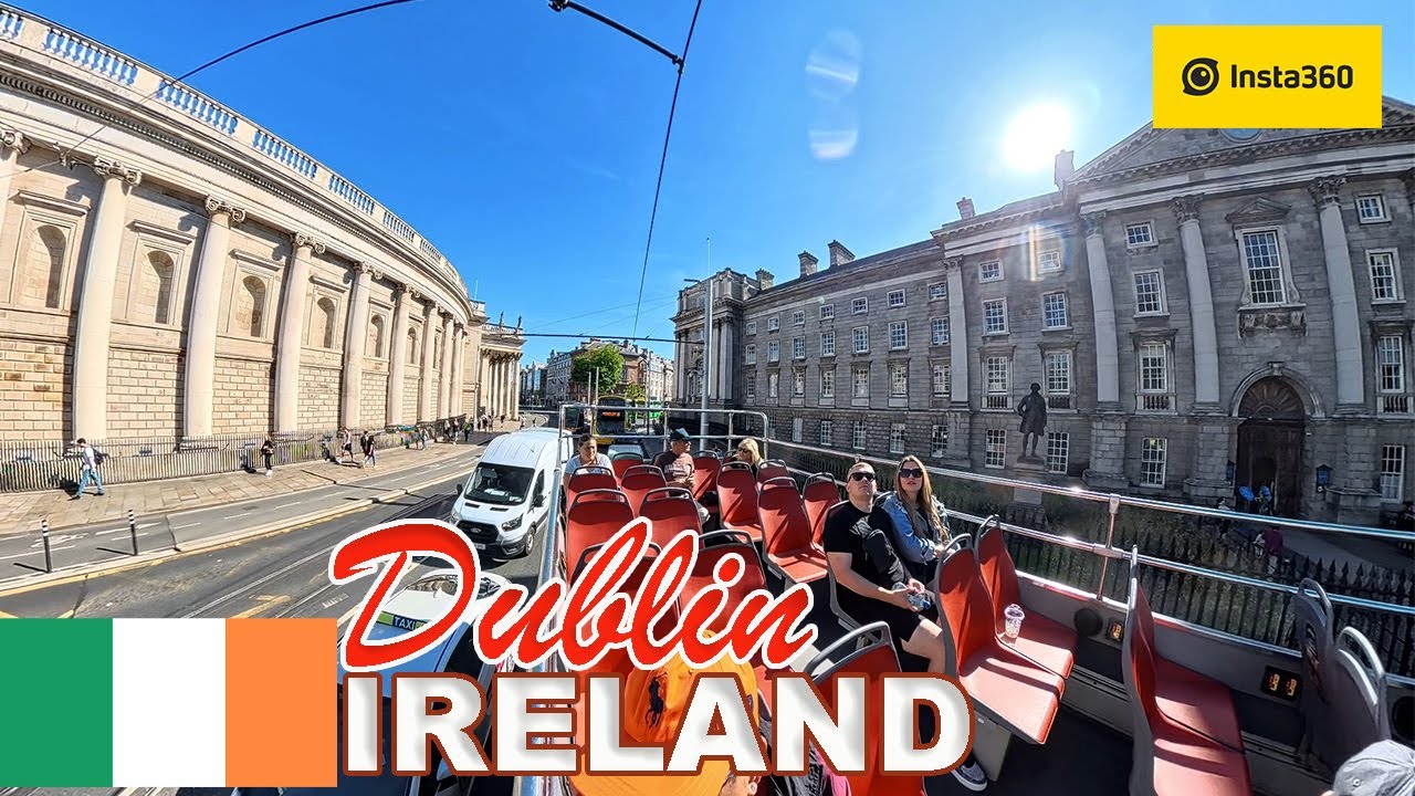 Садитесь и выходите на остановках #dublinireland #bustours #worldtour