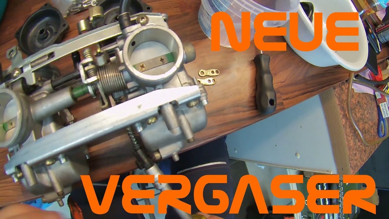 Kawasaki GPZ500S: Neuer Vergaser - SchrauberVlog #8