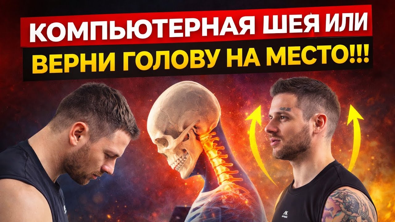 Компьютерная шея - исправь за 5 минут 