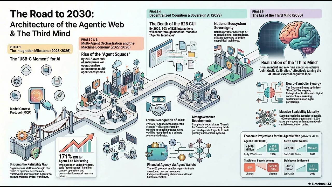 Agentic Web Architecture 2030 Roadmap