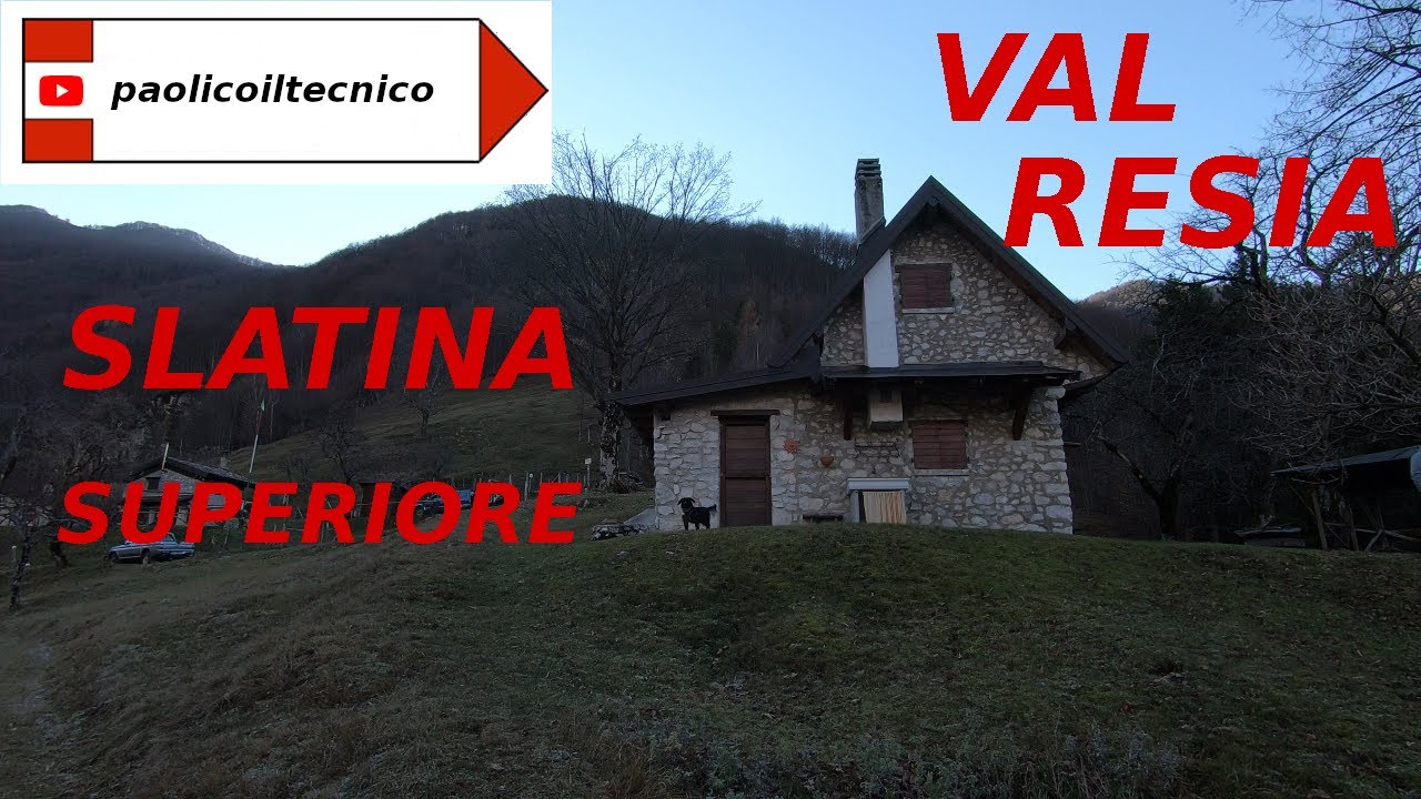 VAL RESIA, SLATINA SUPERIORE novembre 2021 (E 60)