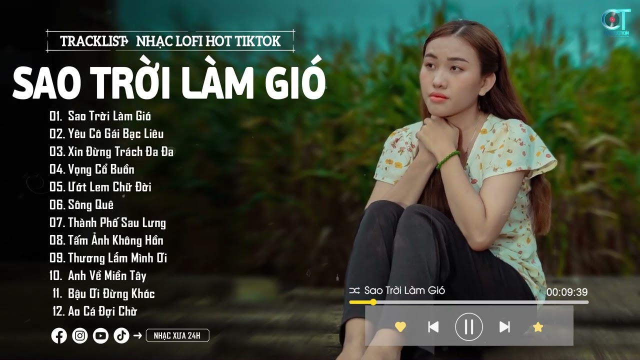 Sao Trời Làm Gió - Phạm Thiêng Ngân ( Lofi Ver ) Sao trời làm gió đẩy con thuyền sang bến người ta..