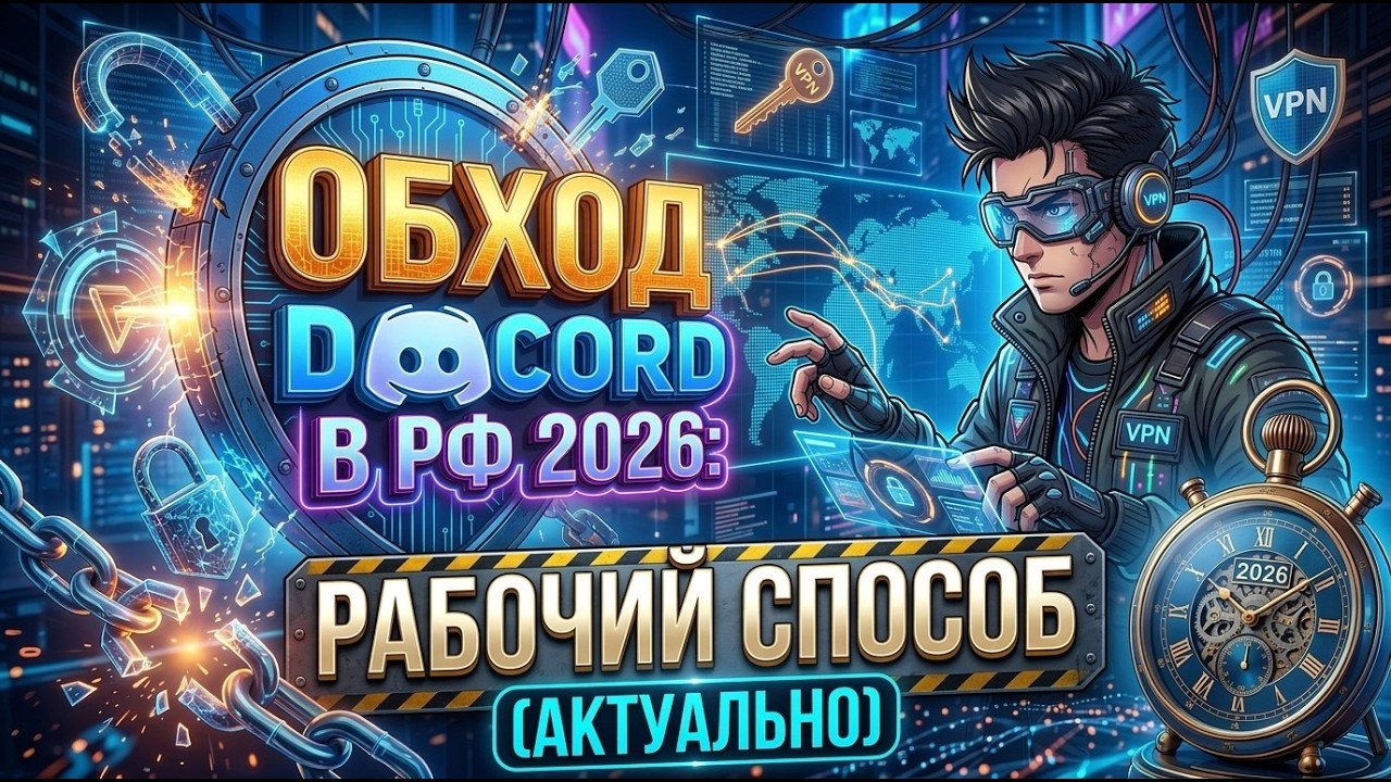 ОБХОД ДИСКОРД ПК: Новый Фикс Дискорда Если Не Запускается ДС | Как Обойти Запрет Discord