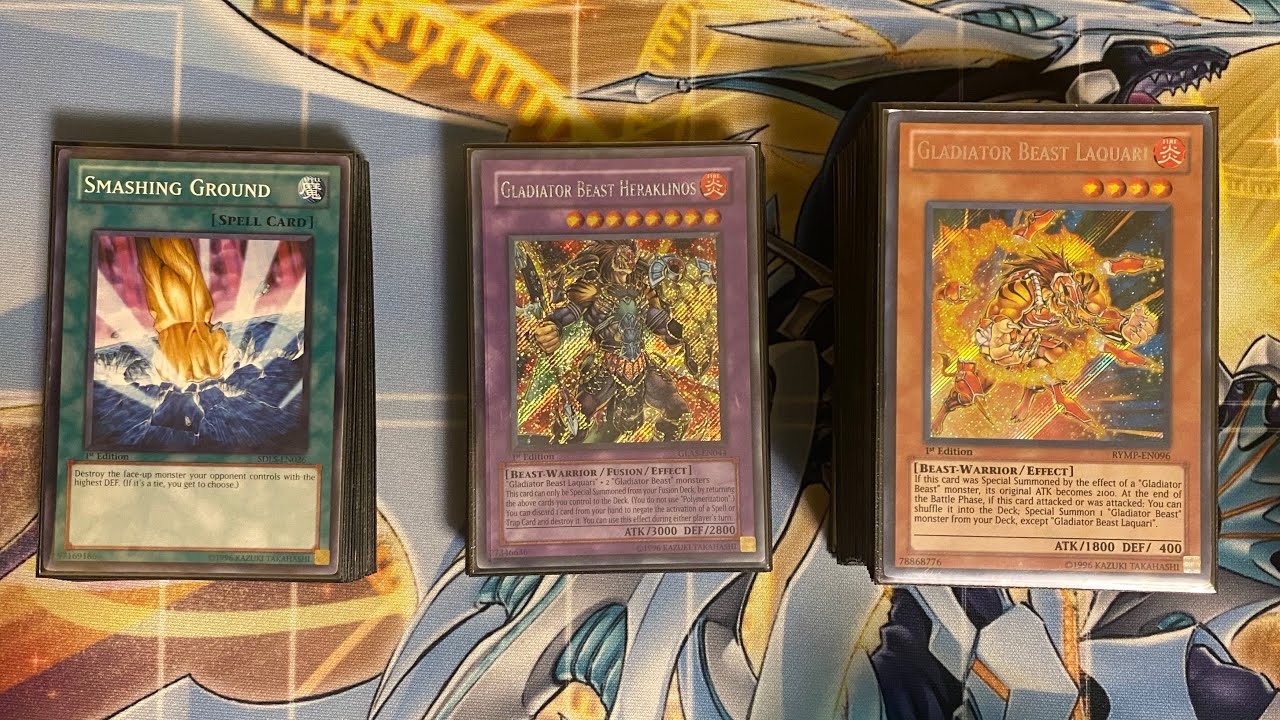 UNDEFEATED 1st place Edison Gladiator Beast Deck Profile (JANUARY 2024)