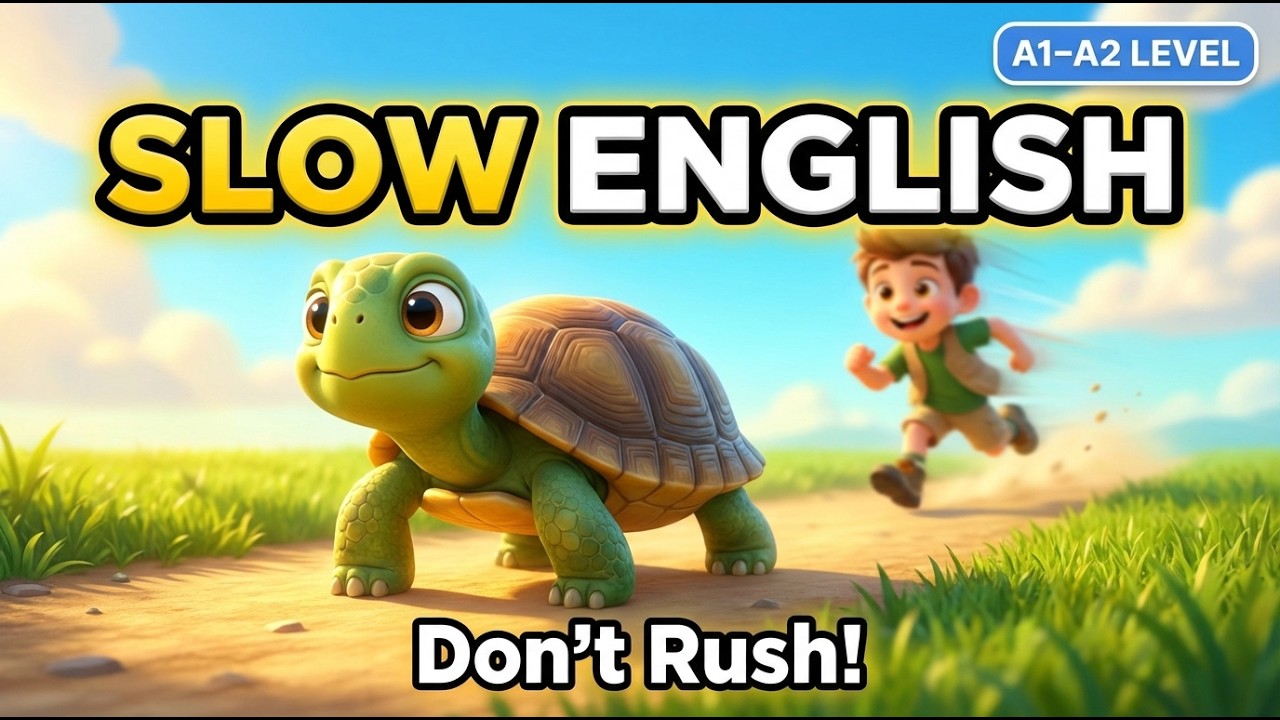 The Story of The Turtle | English Story for Beginners (A1-A2)