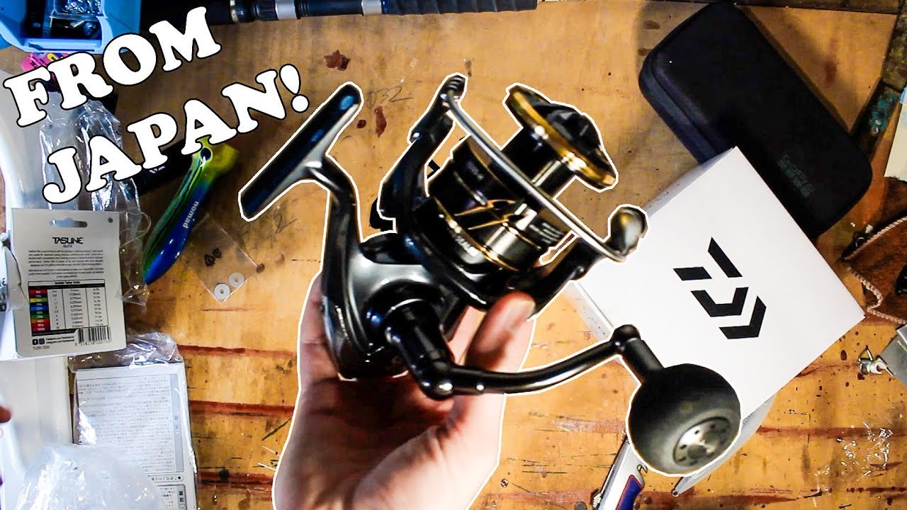Распаковка японской рыболовной катушки Daiwa Caldia SW!