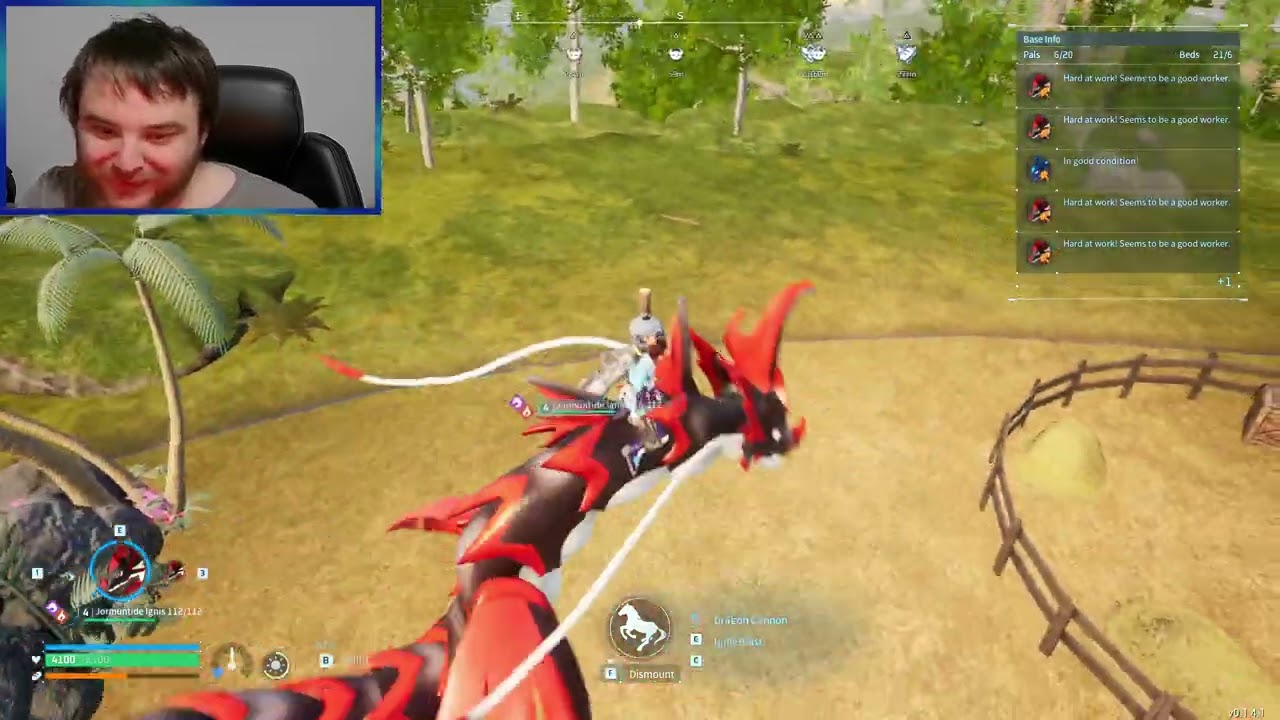 Palworld - Comparing Elite Jormuntide Ignis Passives, is Lucky trait better than pyromaniac?