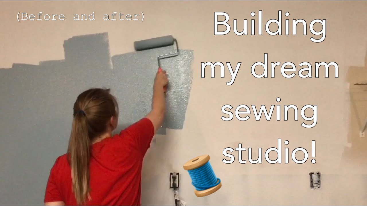 Turning my GARAGE into my DREAM Sewing Studio !