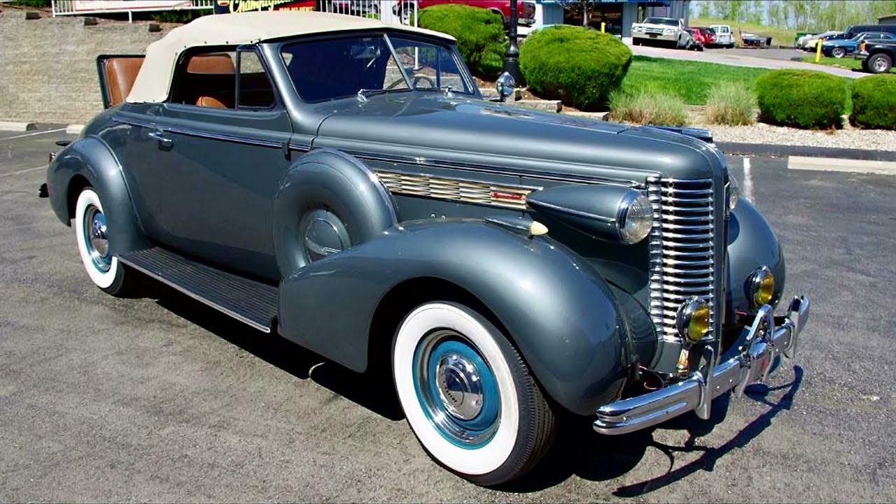 1938 Buick Special Convertible Dynaflash Straight Eight Engine - Rumble Seat