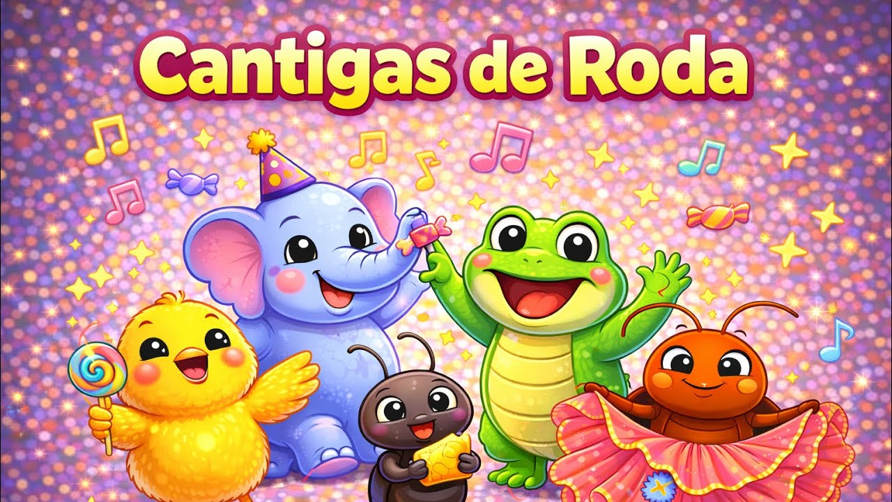 Cantigas de Roda | Músicas tradicionais adaptadas 