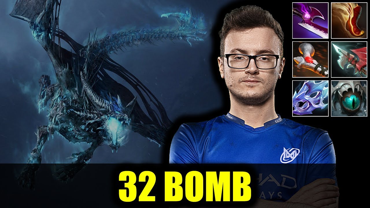 🔥32 BOMB - Miracle - Winter Wyvern - Dota 2 Pro Game Highlights
