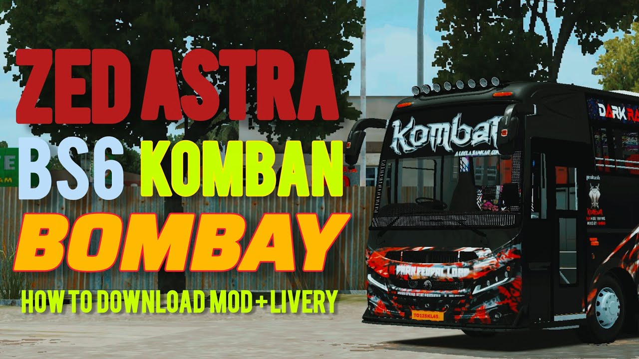 How to download the all new Komban Bombay Mod + Livery || AB  GAMING || 