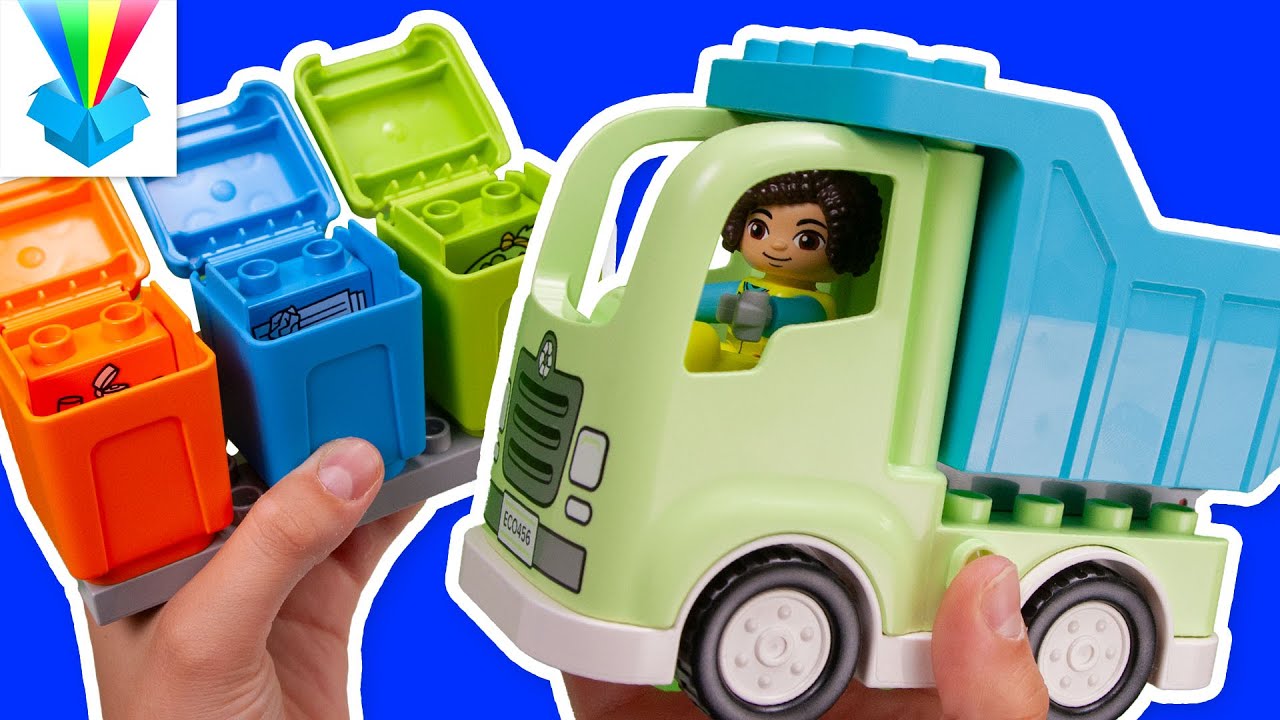 Kicsomi - ⚽ Csocsó ⚽: 🎁 LEGO® DUPLO® Szelektív Kukásautó 🤩🎁