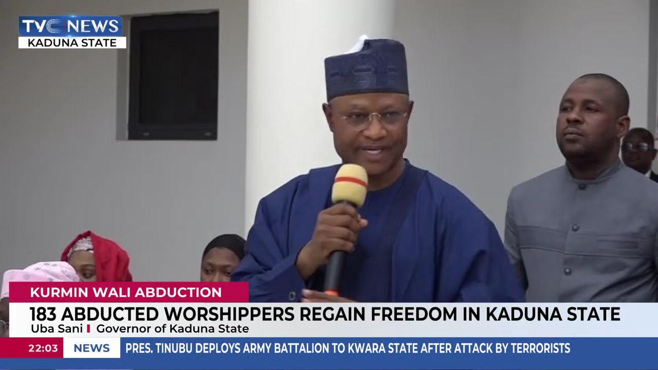 183 Abducted Worshippers Regain Freedom In Kaduna State