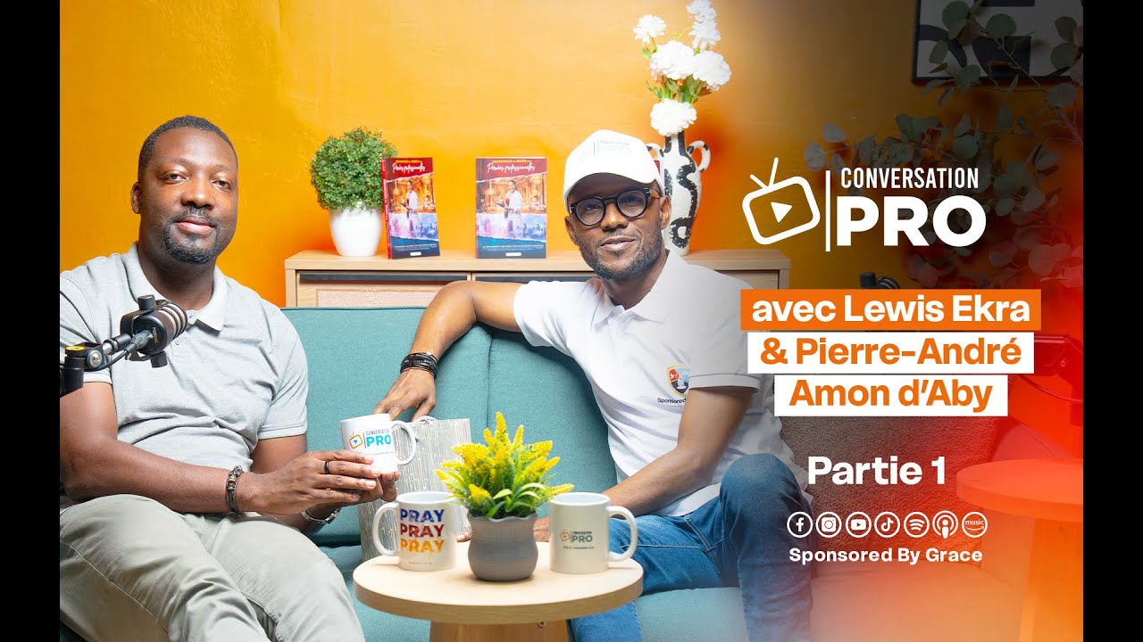 Lewis Ekra et Pierre-André Amon d'Aby dans Conversation Pro - Partie 1