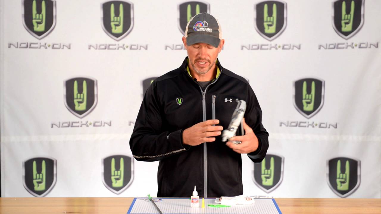 NOCKED AND READY TO ROCK 8 - how to fletch your vanes
