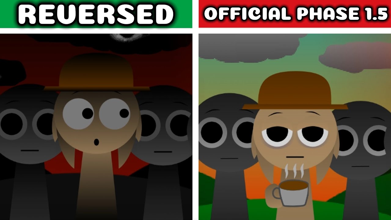 Incredibox Sprunki Reversed — Phase 2 vs Official Phase 1.5: Who Did It Better?