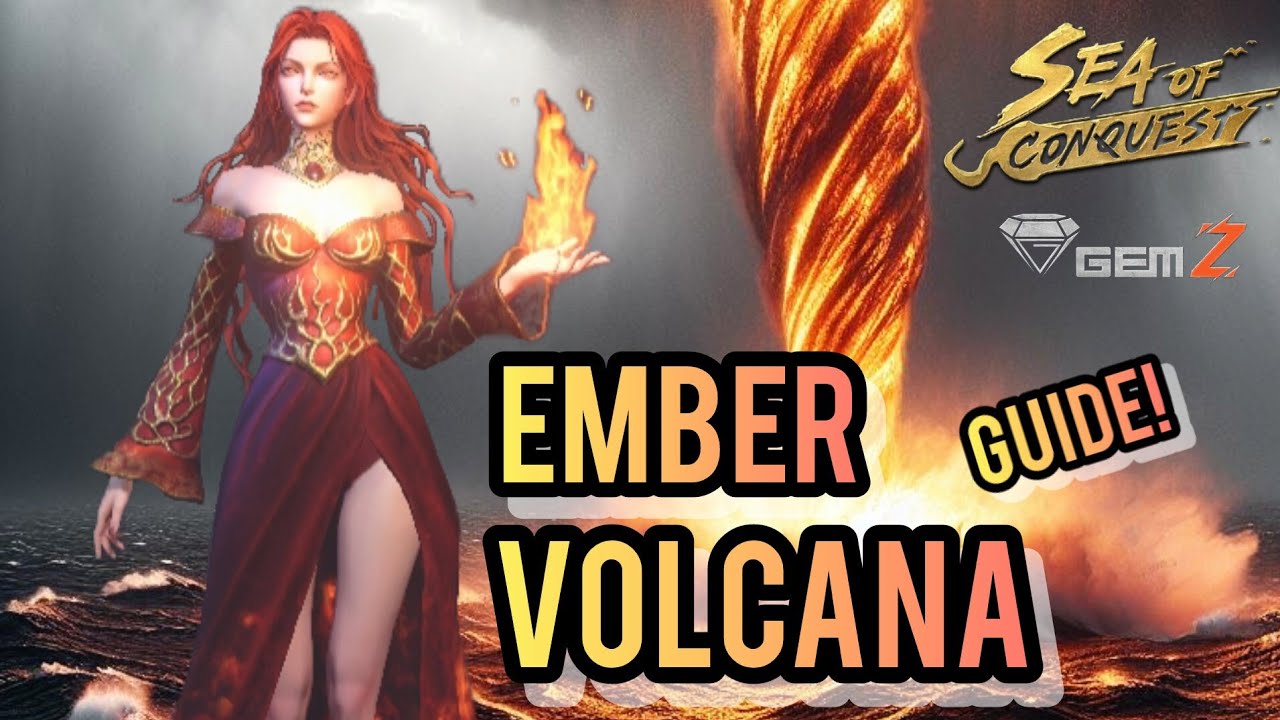 Testing Ember Volcana Sea of Conquest 6 ship - GemZ