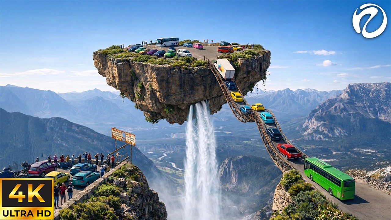 Impossible Places | World's Most Extreme Dangerous Roads You Can't Believe | 4K Travel Documentary