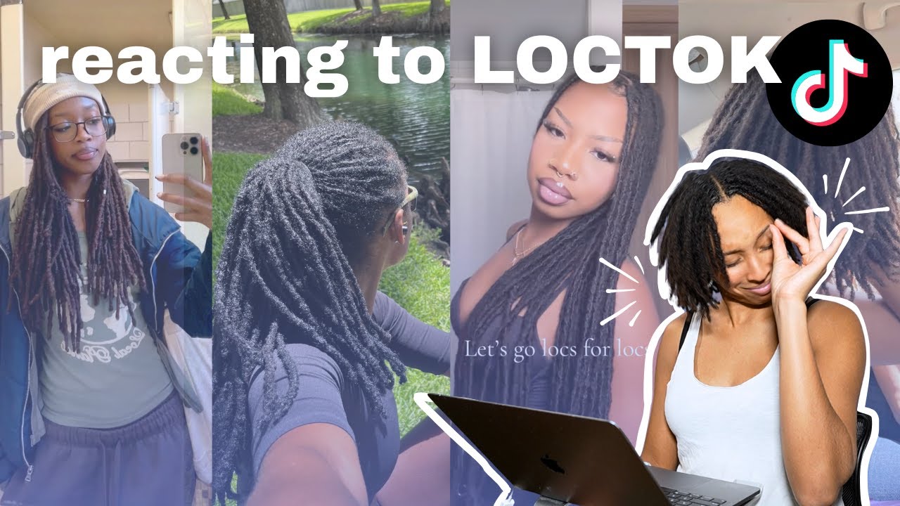 REACTING to Loc TIK TOKS  ! *Ya'll are EATING* 💅🏽 | plus a lil about my own journey
