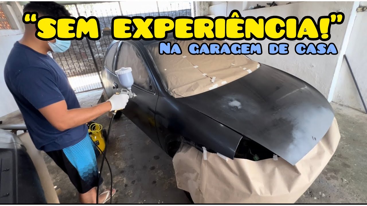 FORD KA, RESTAURAÇÃO na GARAGEM de CASA. (veja o vídeo completo e aprenda o passo a passo)