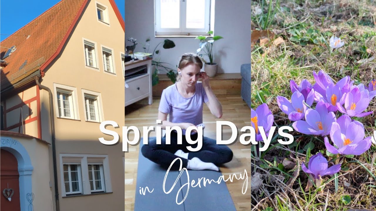 Living and working in Germany in my 30s | Spring days in Germany 🌸