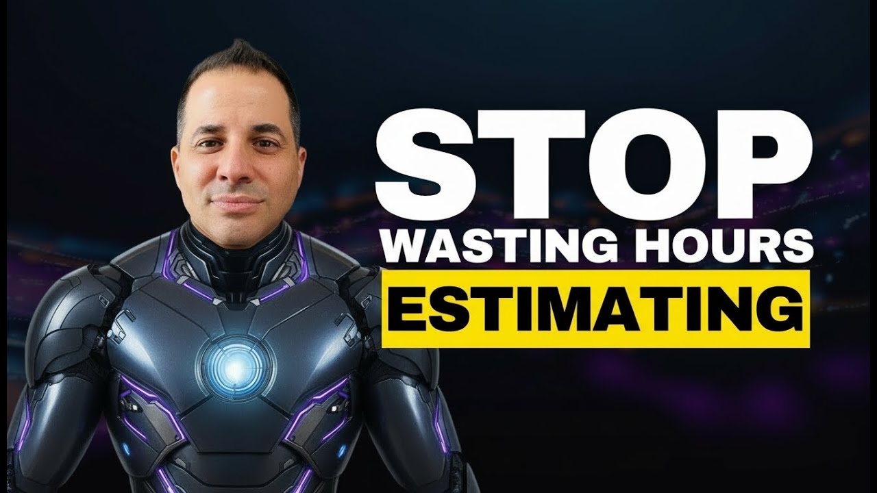 How I estimated a 3,000 sq ft custom home in 30 minutes using AI