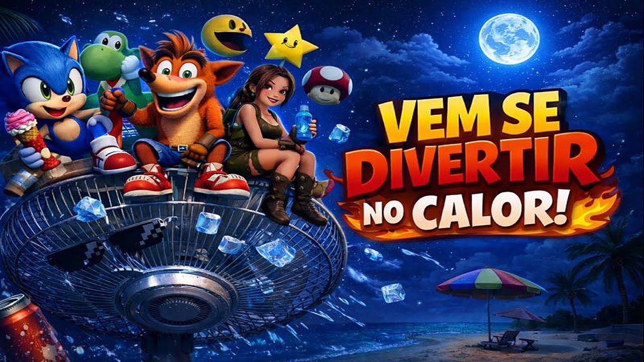 🔴Live!! Jogando alguma coisa para tapear o calor #retrogames #steamgame #vempralive