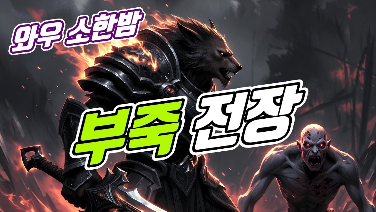 02 12 와우 소한밤 / 부죽 전장 / 제발 너프하지마 제발요