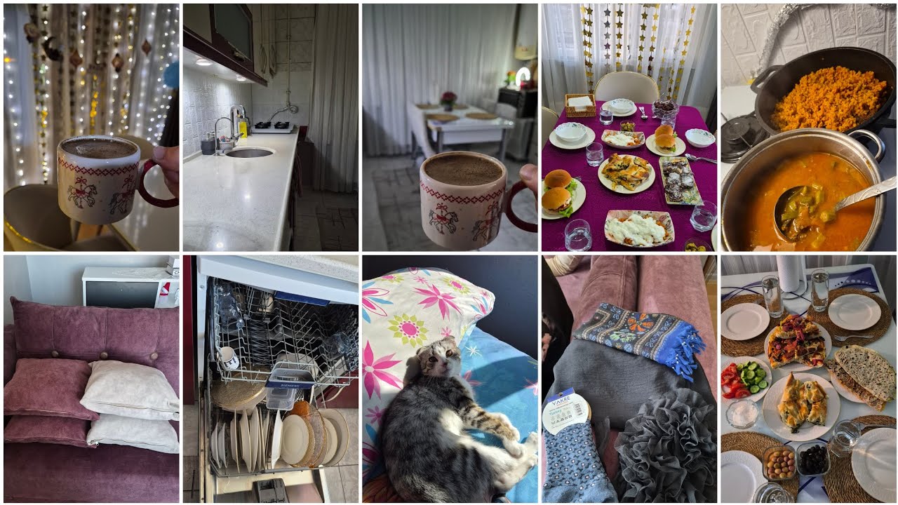 BAYRAM TEMİZLİĞİNE DEVAM #TEMIZLIK MOTİVASYON, NEVRESİM DEGİSİKLİGİ, ANNEMDEN HEDIYE ,İFTAR MENÜSÜ, 