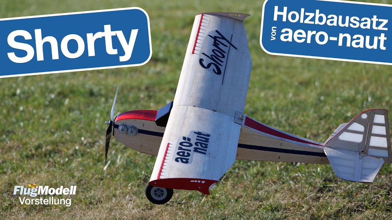 Shorty – ein Holzbausatzmodell von aero-naut mit 1,3 m Spannweite – Test in  FlugModell 7+8/2024