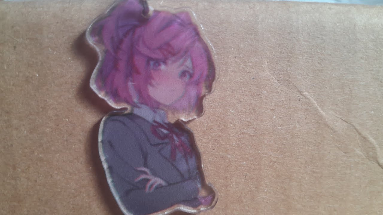 Ddlc Natsuki Keychain review 