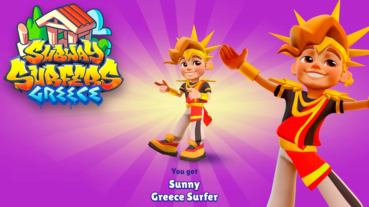 SUBWAY SURFERS GREECE 2025 : UNLOCKING SUNNY