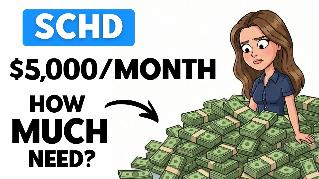 $5,000/Month From SCHD (Real Math): How Much Do You Need?